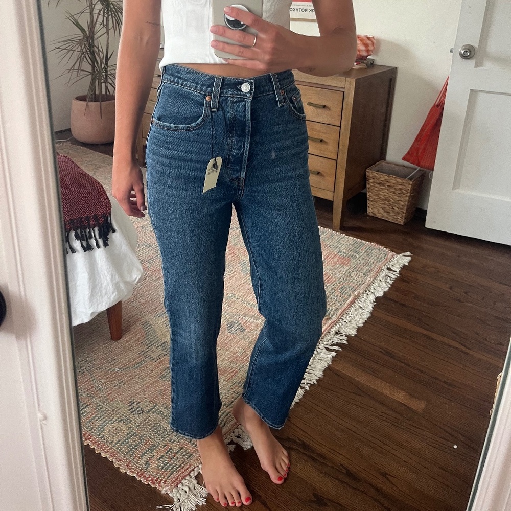 NWT Levi’s Ribcage Ankle Cut